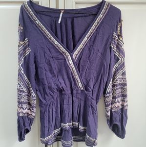 Free People Boho Blouse